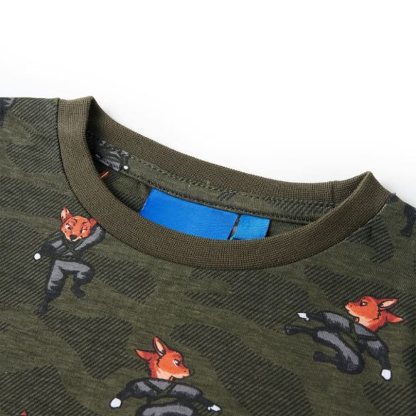 Keki hosszú ujjú gyerekpizsama 92