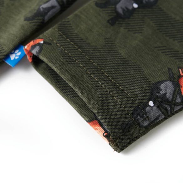 Keki hosszú ujjú gyerekpizsama 92