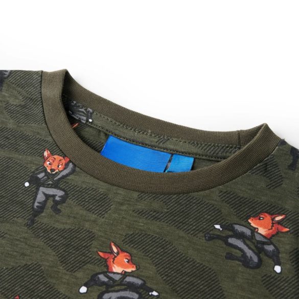 Keki hosszú ujjú gyerekpizsama 116