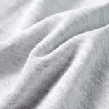 Szürke melange és narancs kapucnis gyerekpulóver 104