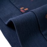 Tengerészkék melange gyerekpulóver 92