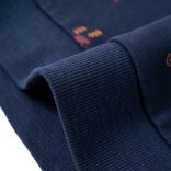 Tengerészkék melange gyerekpulóver 116