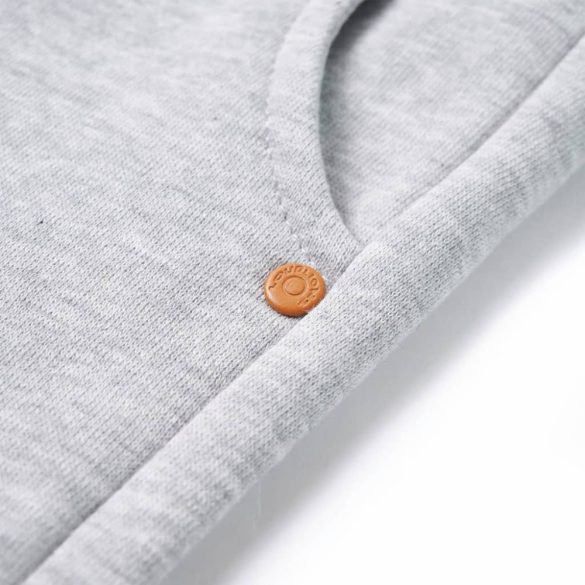 Szürke melange gyerek melegítőnadrág 92