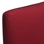 6 db bordó szabott nyújtható székszoknya