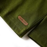 Sötét keki hosszú ujjú gyerekpóló 140