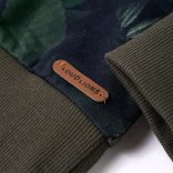 Khaki gyerekpulóver 116