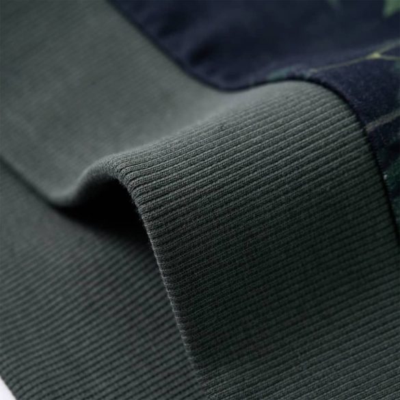 Sötét khaki gyerekpulóver 116