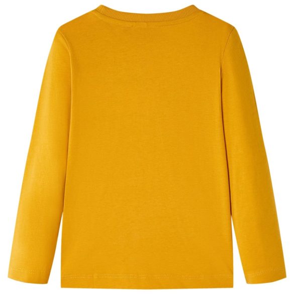 Okker hosszú ujjú gyerekpóló 104