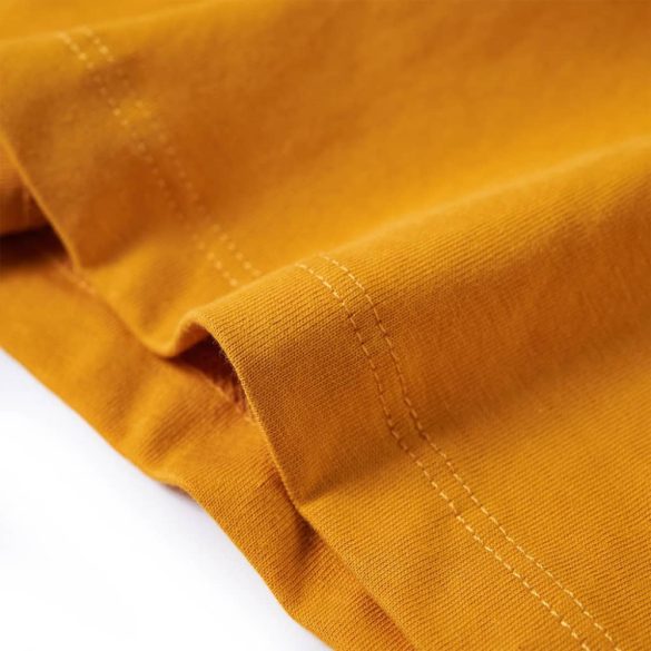 Okker hosszú ujjú gyerekpóló 116