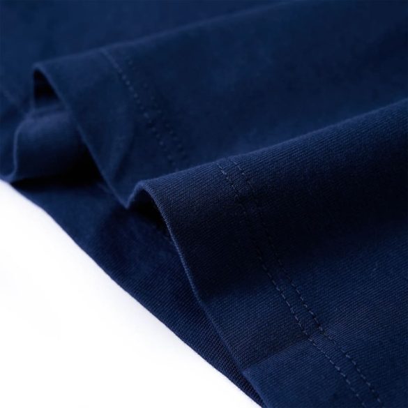 Tengerészkék hosszú ujjú gyerekpóló 104