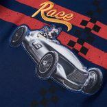 Tengerészkék hosszú ujjú gyerekpóló 116