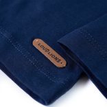 Tengerészkék hosszú ujjú gyerekpóló 116