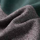 Sötétzöld kapucnis gyerekpulóver cipzárral 92