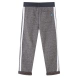 Sötétszürke melange gyerek melegítőnadrág 116