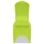 6 db zöld nyújtható székszoknya