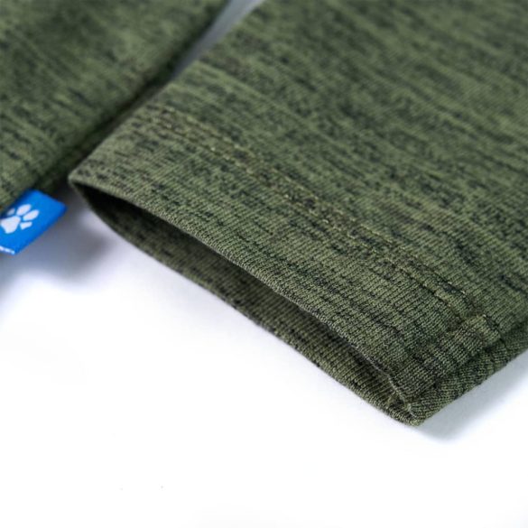 Keki melange hosszú ujjú gyerekpóló 104