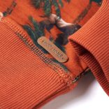 Világos rozsda színű gyerekpulóver 140