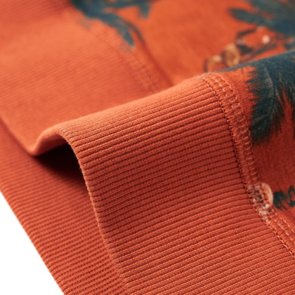 Világos rozsda színű gyerekpulóver 140