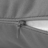 4 db szürke kültéri párna 60 x 40 cm