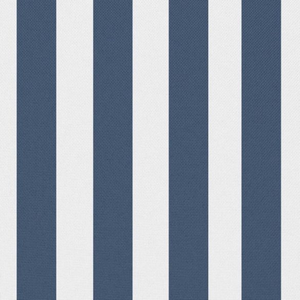 2 db tengerészkék csíkos kültéri párna 45 x 45 cm