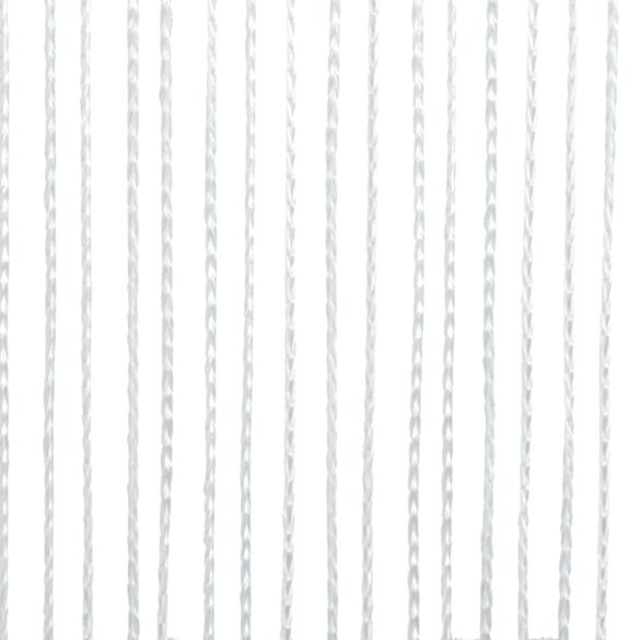 2 db fehér zsinórfüggöny 140 x 250 cm