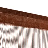 2 db barna zsinórfüggöny 100 x 250 cm
