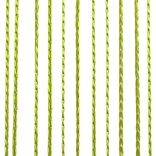 2 db zöld zsinórfüggöny 140 x 250 cm