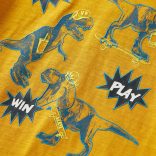 Okker hosszú ujjú gyerekpóló 104