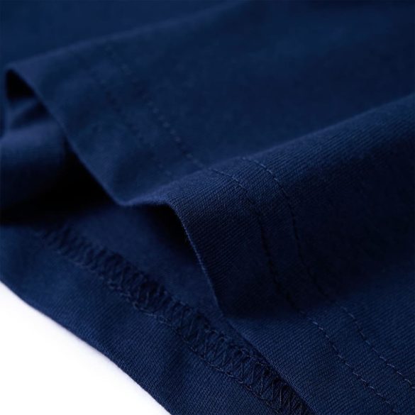 Tengerészkék hosszú ujjú gyerekpóló 104