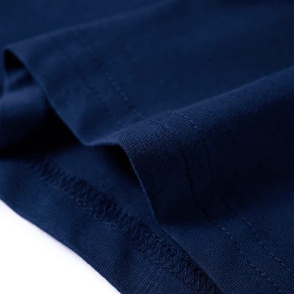 Tengerészkék hosszú ujjú gyerekpóló 116