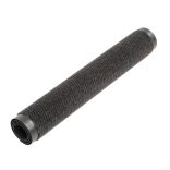 fekete négyszögletes szennyfogó szőnyeg 80 x 120 cm