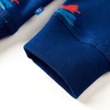 Sötétkék gyerekpulóver 104