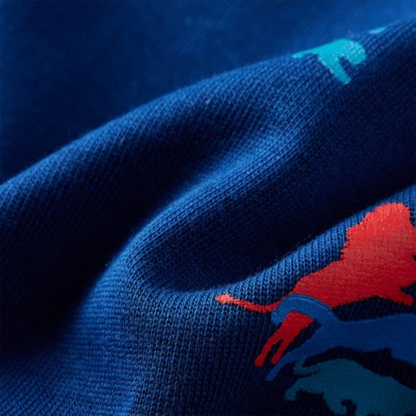 Sötétkék gyerekpulóver 128