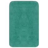 2 részes türkizkék szövet fürdőszobaszőnyeg-garnitúra