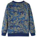 Khaki gyerekpulóver 104