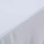 2 darab fehér sztreccs asztalszoknya 243 x 76 x 74 cm