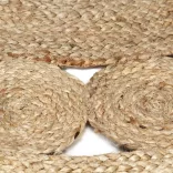 kézzel font jutaszőnyeg 120 cm