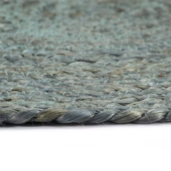 4 db sima olívazöld kerek jutaalátét 38 cm