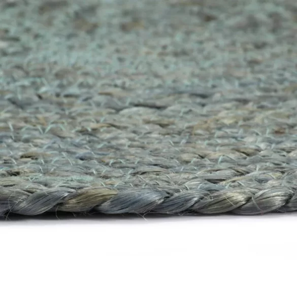 6 db sima olívazöld kerek jutaalátét 38 cm