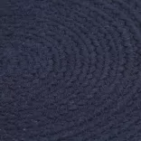 6 db sima tengerészkék kerek pamutalátét 38 cm