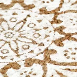 4 db fehér kerek jutaalátét 38 cm