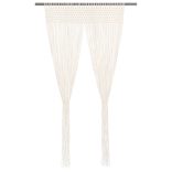 makramé pamutfüggöny 140 x 240 cm