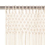 makramé pamutfüggöny 140 x 240 cm