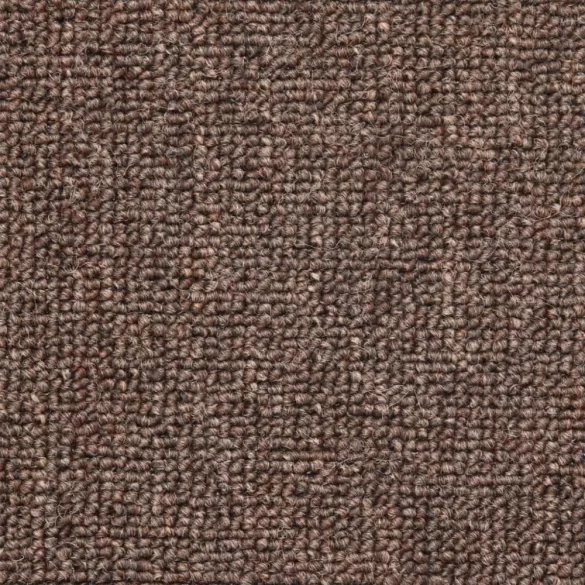 15 db lépcsőszőnyeg 56 x 17 x 3 cm kávébarna félkör alakú lépcsőszőnyeg