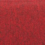 15 db-os piros félkör alakú lépcsőszőnyegek, 65 x 24 x 4 cm, nagy