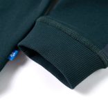 Mohazöld gyerekpulóver 116