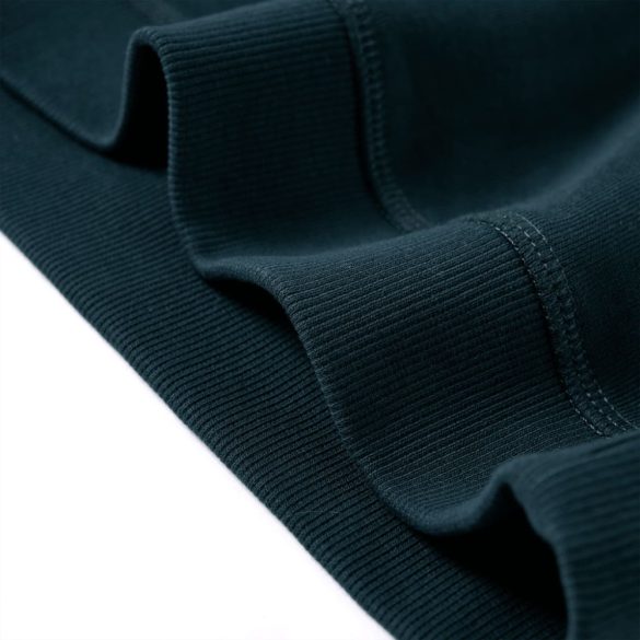 Mohazöld gyerekpulóver 128