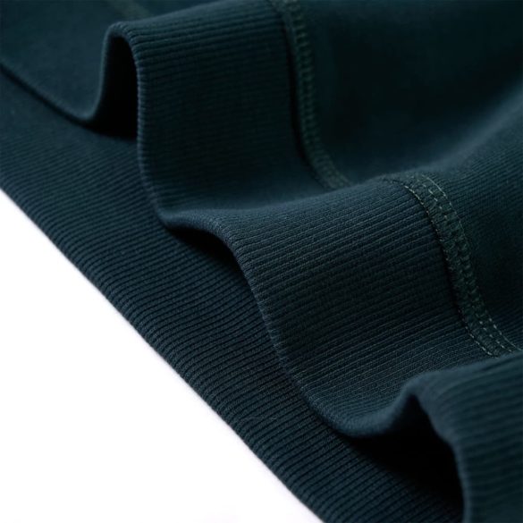 Mohazöld gyerekpulóver 140