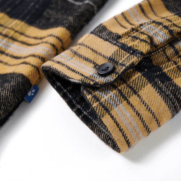 Sárga és fekete kockás gyereking 116