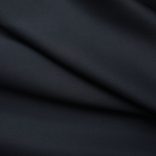 2 db fekete sötétítőfüggöny kampókkal 140 x 225 cm